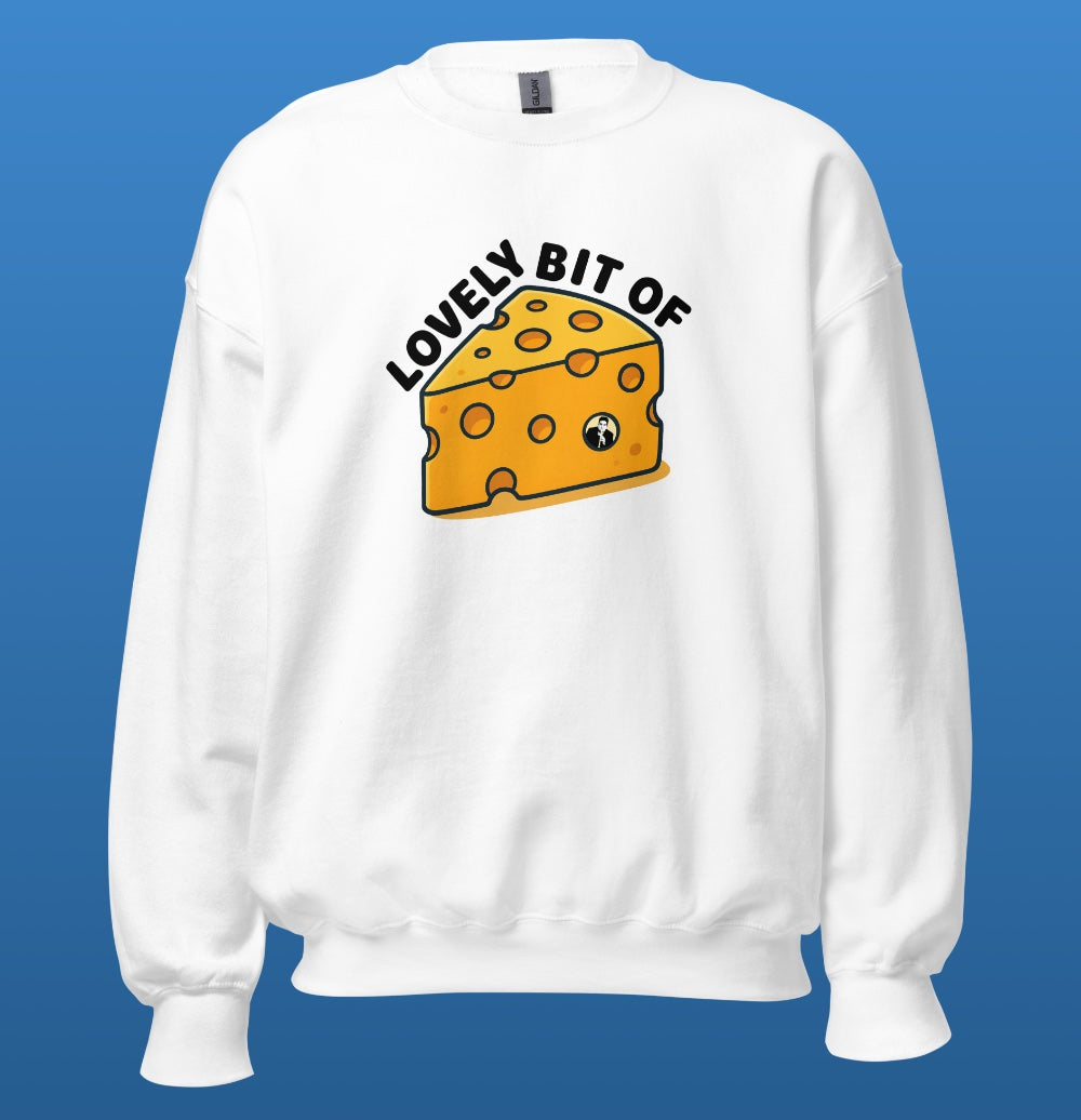 Richard Lindesay Lovely Bit of Cheese Sweatshirt