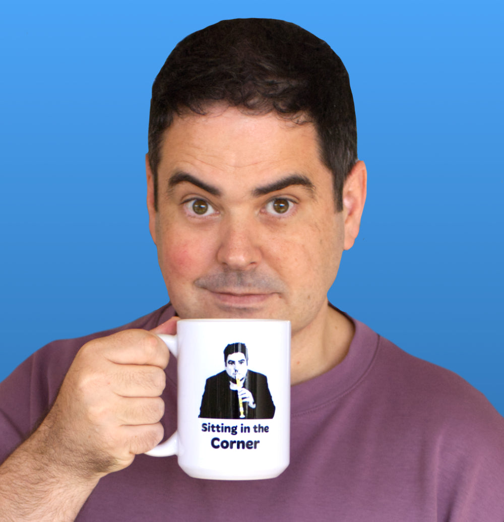 Richard Lindesay Sitting in the Corner Mug